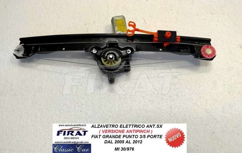 ALZAVETRO ELETTRICO FIAT GRANDE PUNTO ANT.SX (30/976)